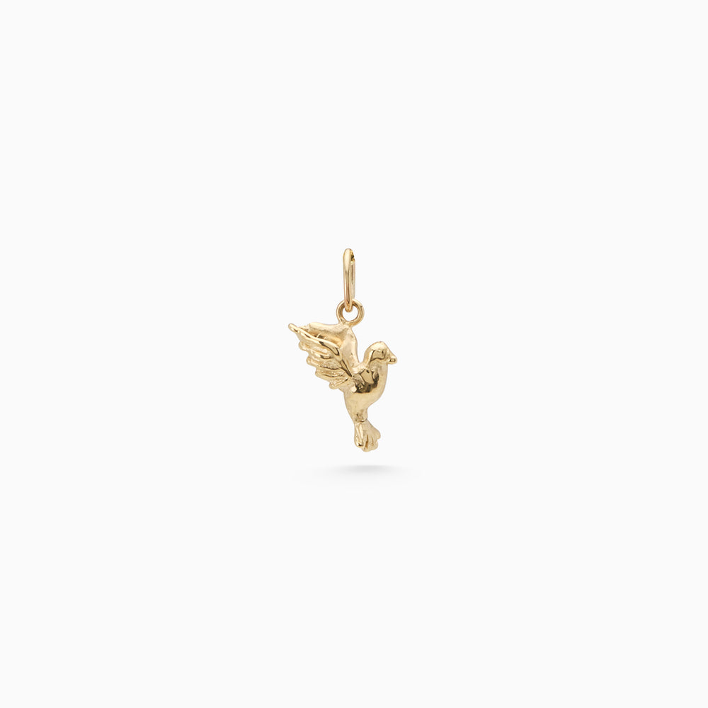 Bluebird Pendant | Yellow Gold