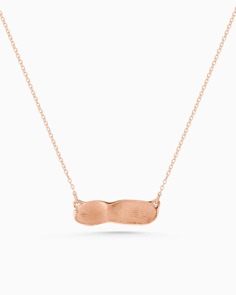 Impression™ Bar Necklace | Rose Gold