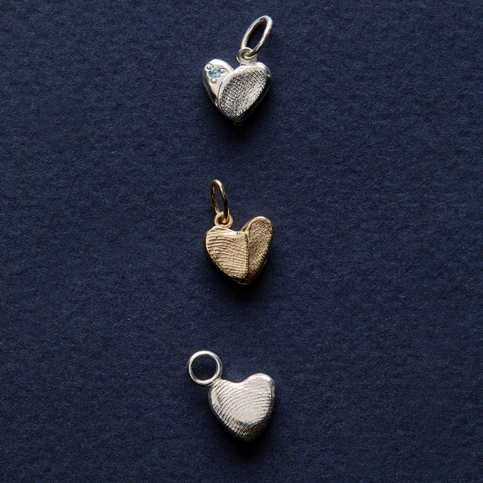 Impression™ Heart Pendant | Yellow Gold