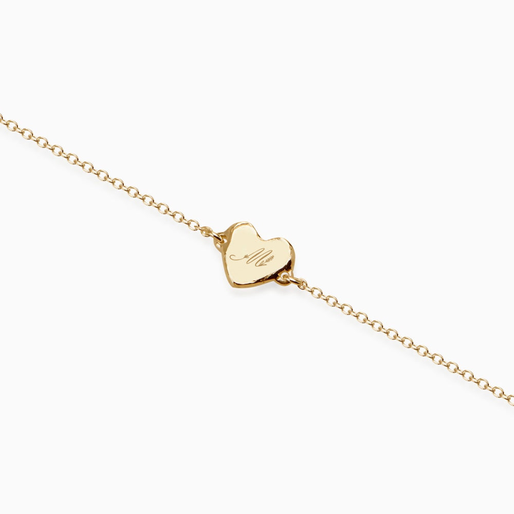 Impression™ Heart Bracelet | Yellow Gold