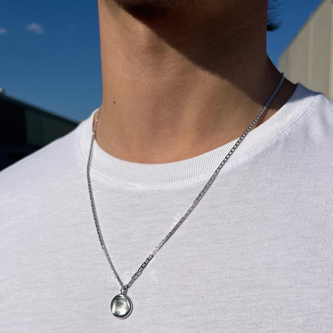 Flat Marine Chain | Sterling Silver