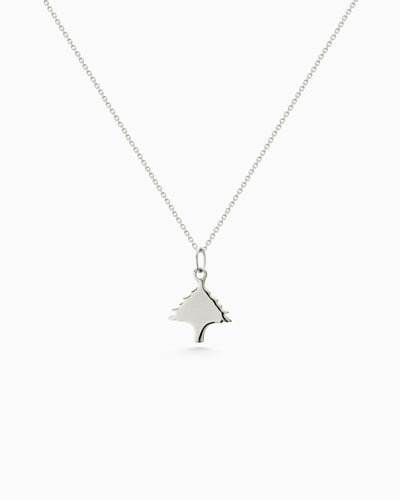 Cedar Necklace | Silver