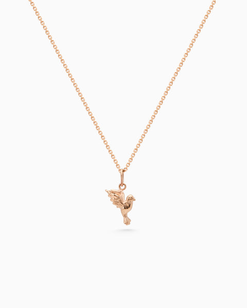 Bluebird Pendant | Rose Gold