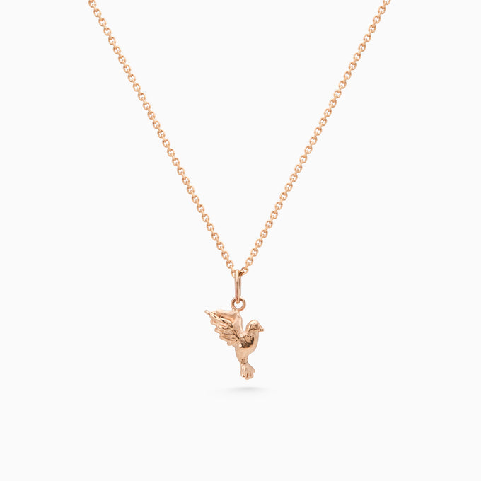 Bluebird Pendant | Rose Gold
