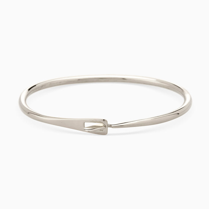 Catch Bangle | Silver