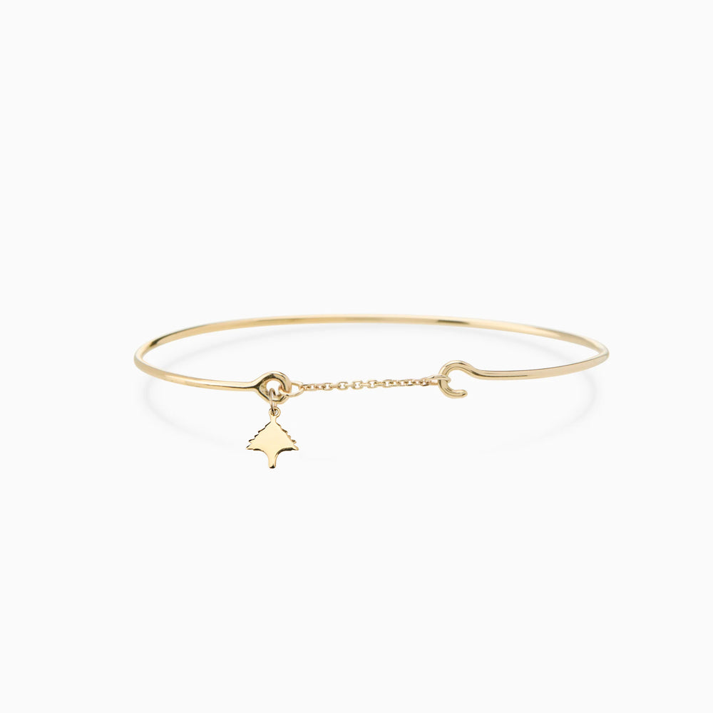 Pendant Weave Bracelet | Solid Gold