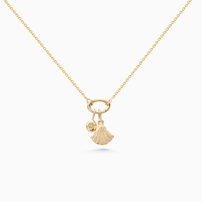 Delicate Hinge Link Necklace | Gold