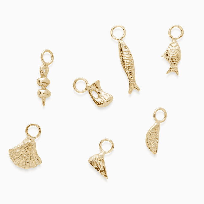 Fish Earring | Gold