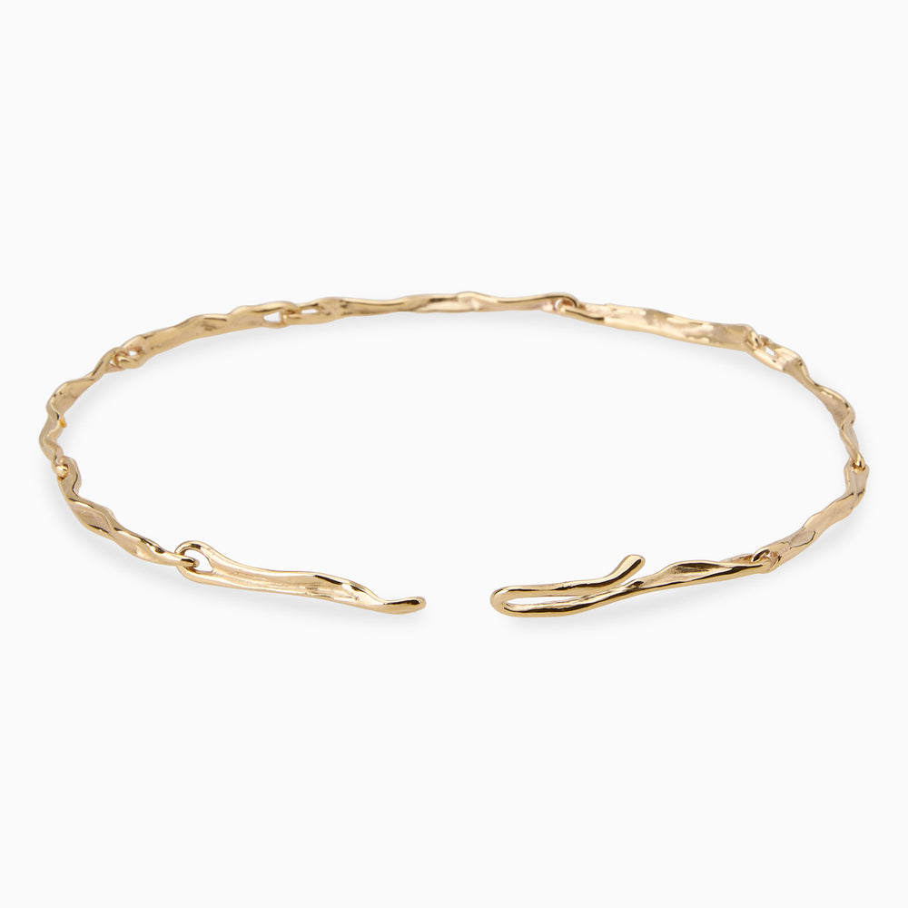Sculpt Necklace | Yellow Gold