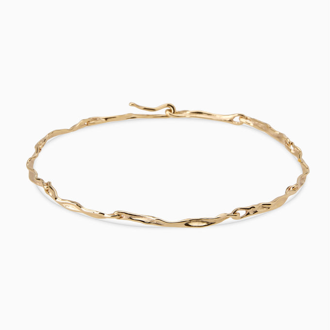 Sculpt Necklace | Yellow Gold