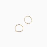 Coil Hoops | Gold