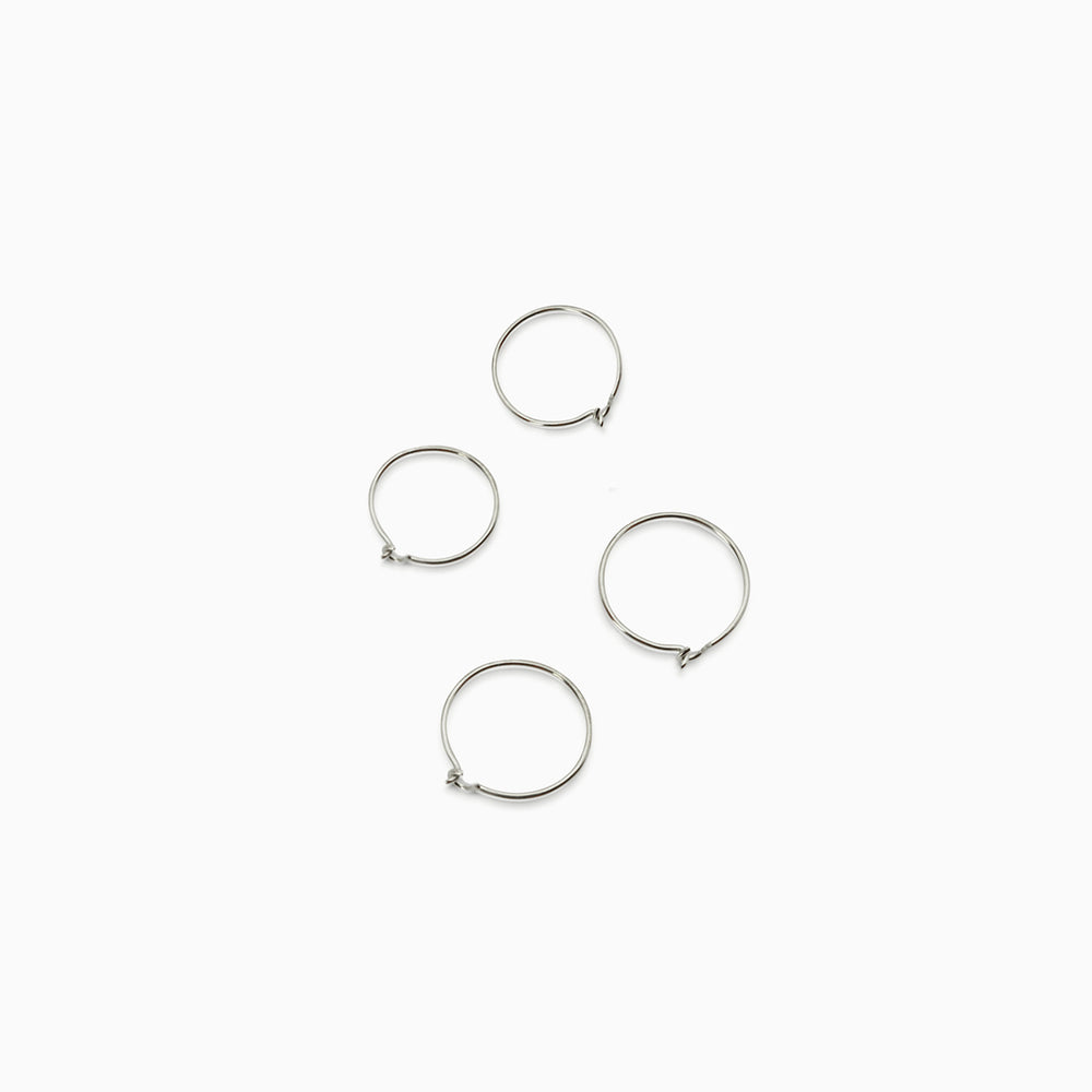 Olio Earring | Silver