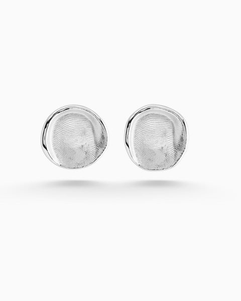 Impression Cufflinks | Silver