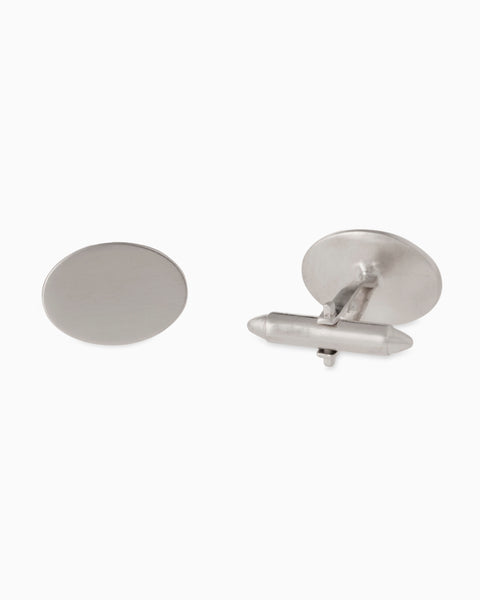 Halo Cufflinks | White Gold