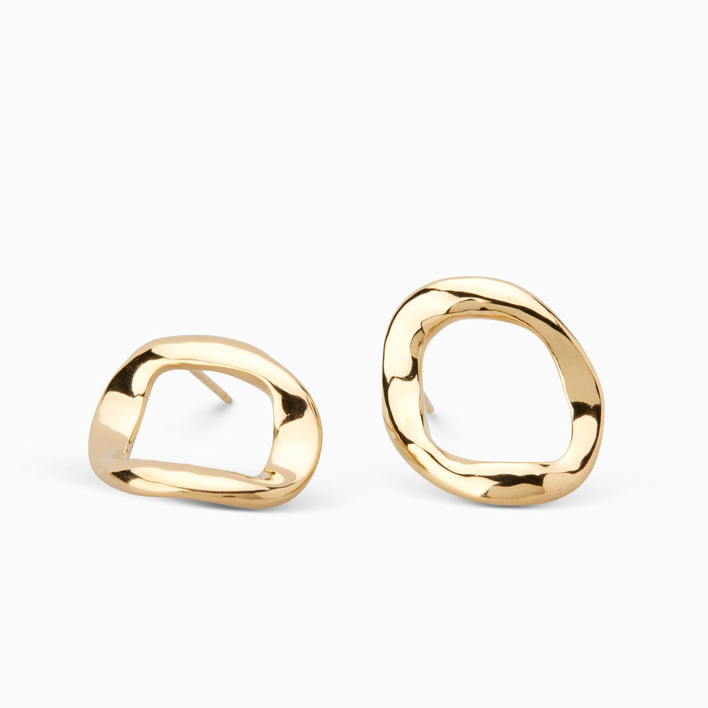 Curve Earrings Classic | Gold | Ready To Ship