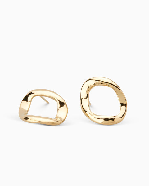 Curve Earrings Classic | Gold | Ready To Ship