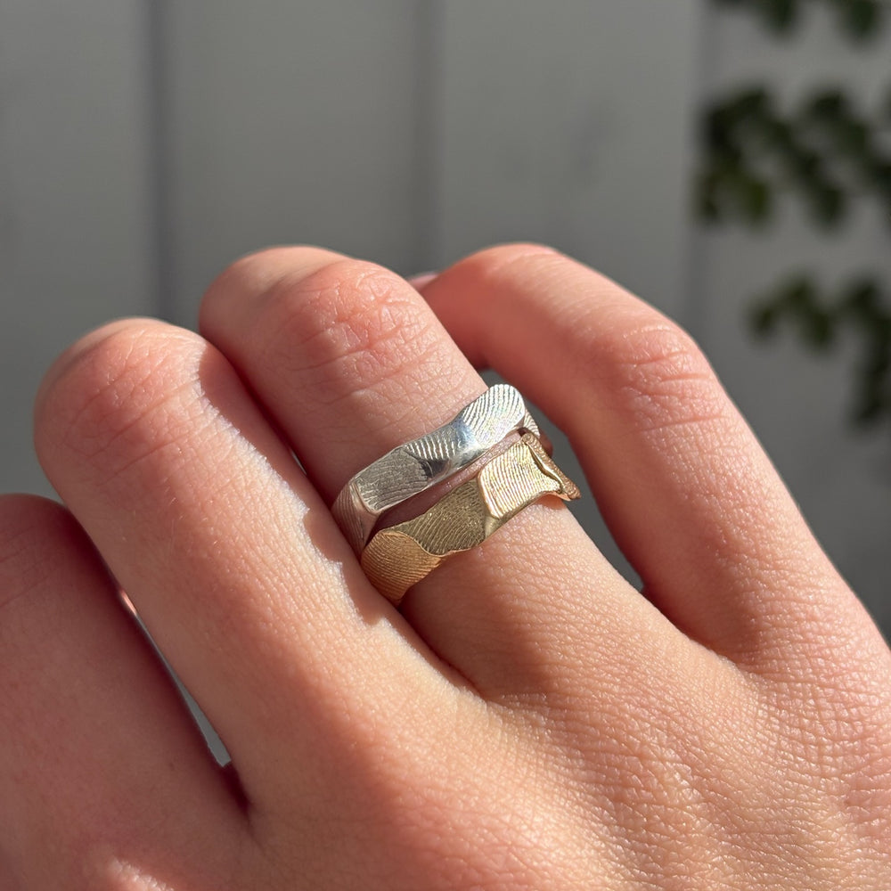 Impression™ Wave Ring | Silver
