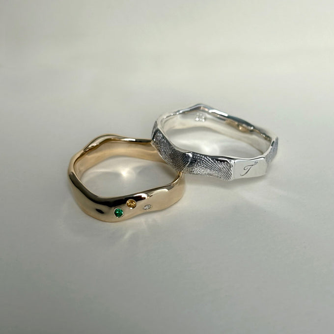 Impression™ Wave Ring | Silver