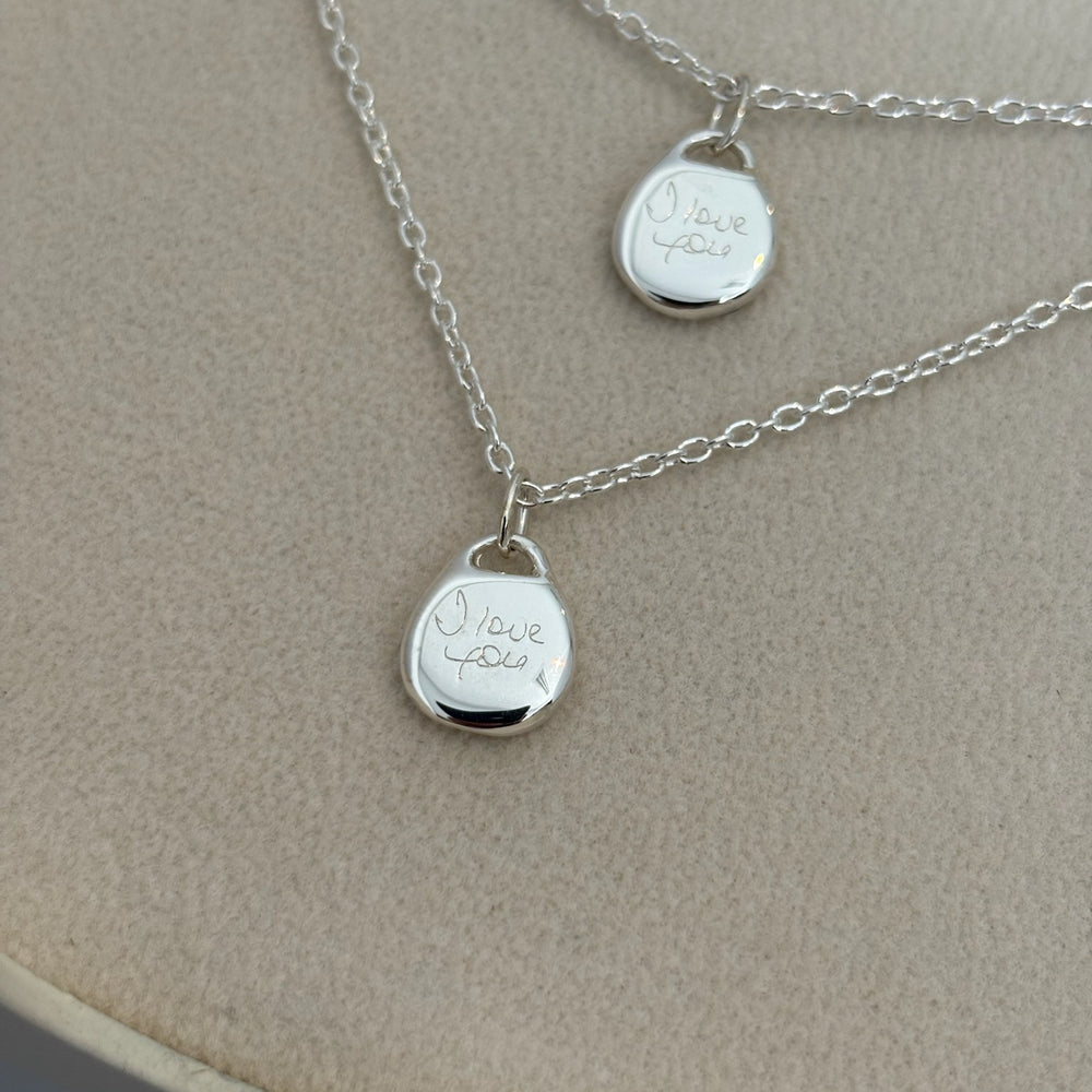 Round Pendant | Silver