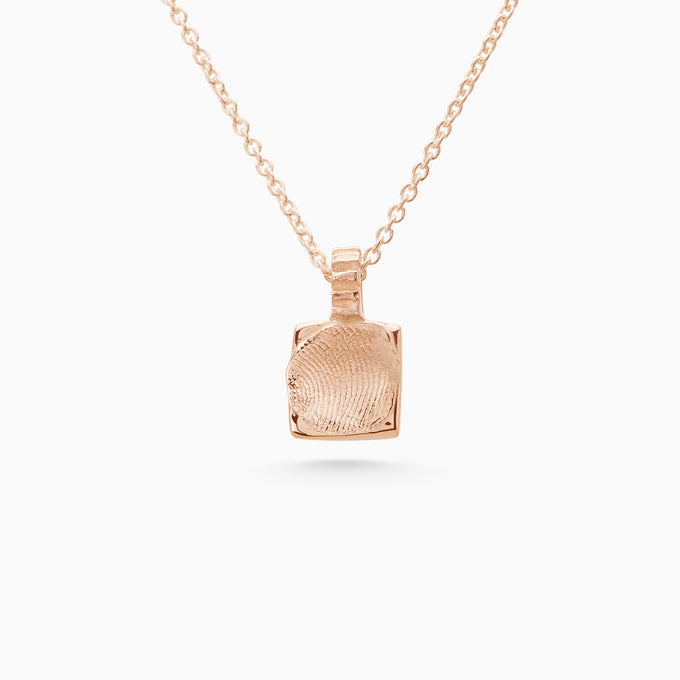 Impression™ Slate Pendant | Rose Gold