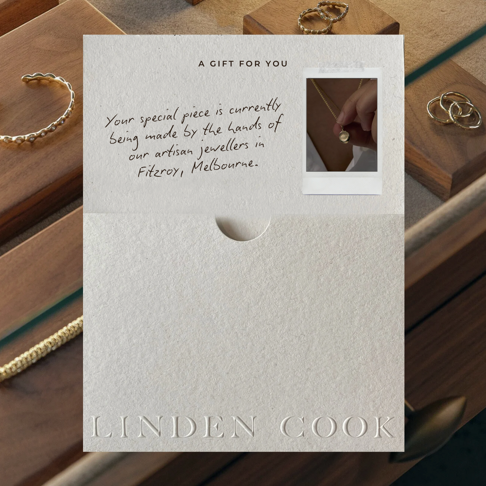 Your Piece is in Production | Digital Gifting Card