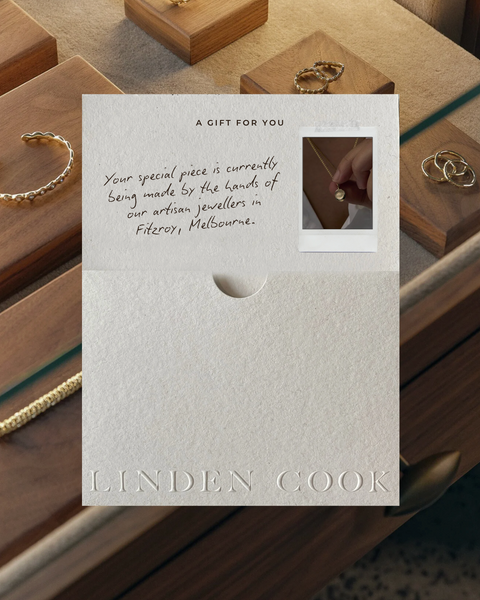 Your Piece is in Production | Digital Gifting Card