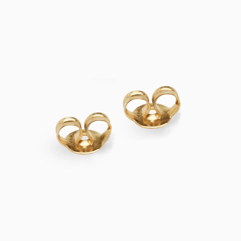 Earring Backs | Yellow Gold