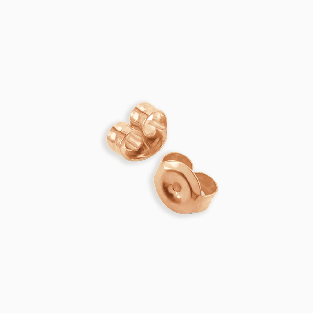 Earring Backs | Rose Gold