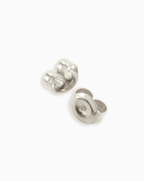 Earring Backs | Silver