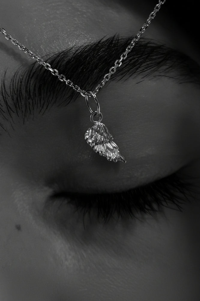 Angel Wing Charm | Rose Gold