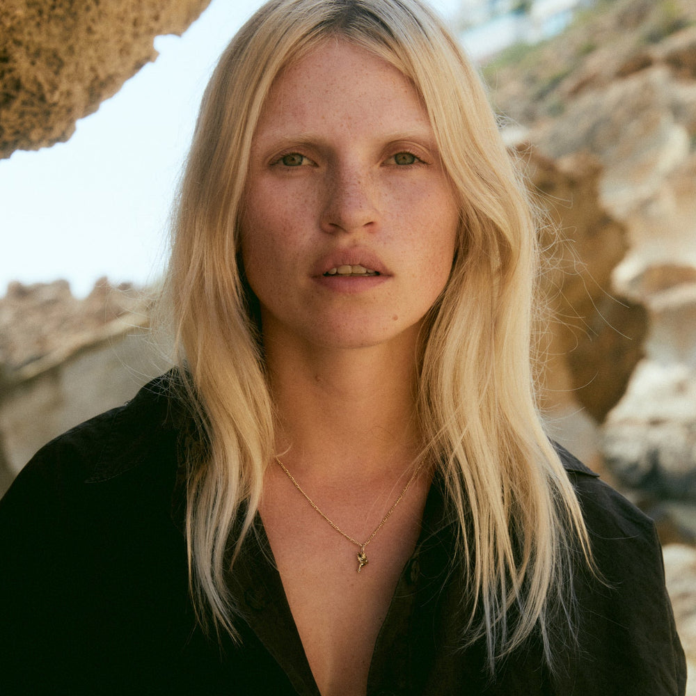 Bluebird Pendant | Yellow Gold