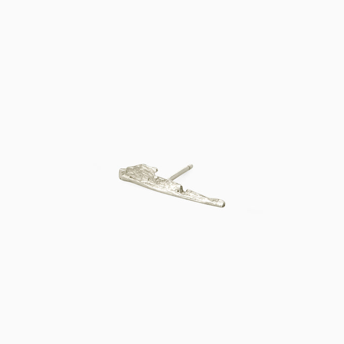 Linen Ear Pin 2.0 | Silver