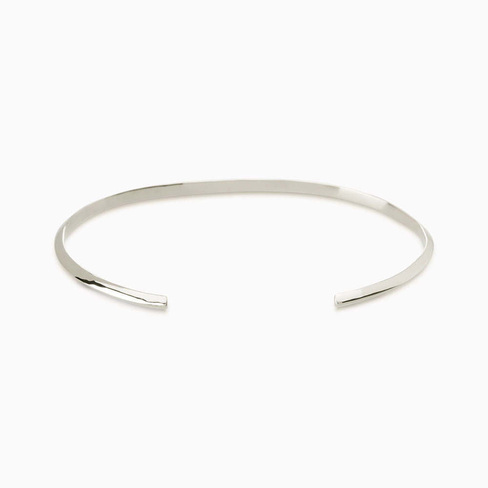 Fan Cuff Bracelet | Silver