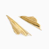 Fan Earrings | Gold