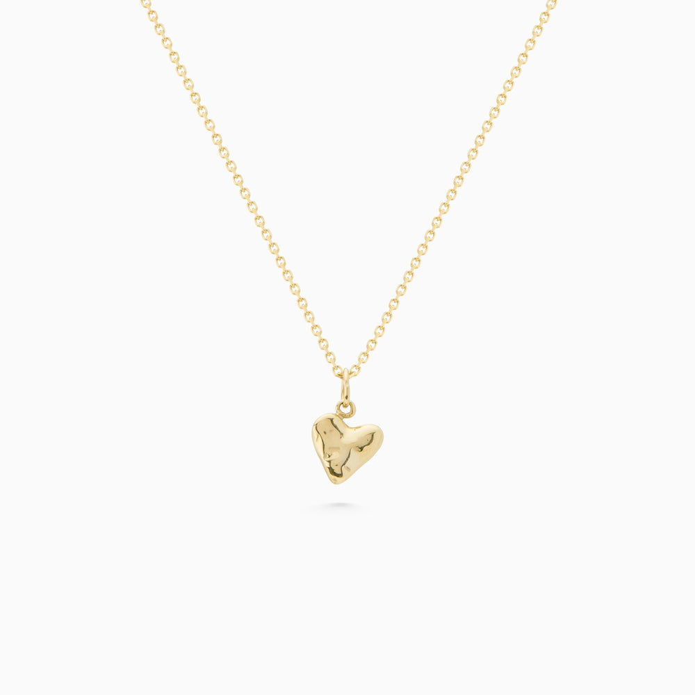 Heart Pendant | Solid Gold