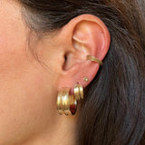 Birch Ear Cuff | Silver