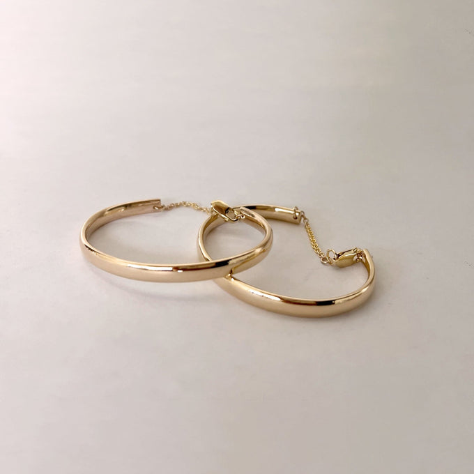 Baby Bangle | Solid Gold