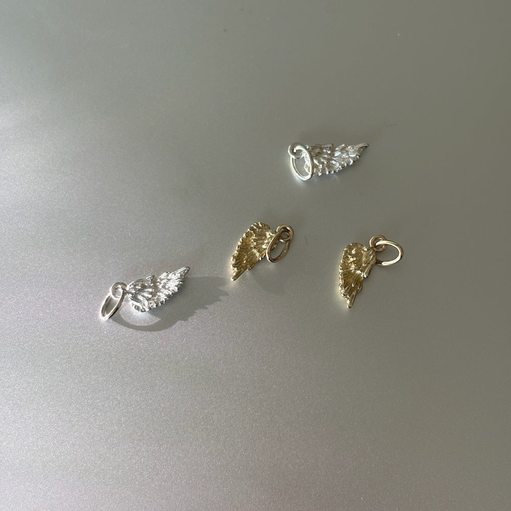 Angel Wing Charm | Silver