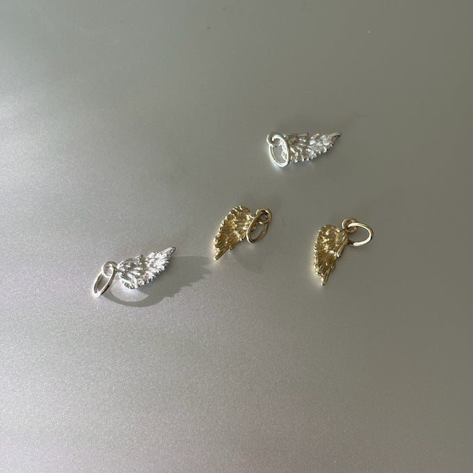 Angel Wing Charm | Silver