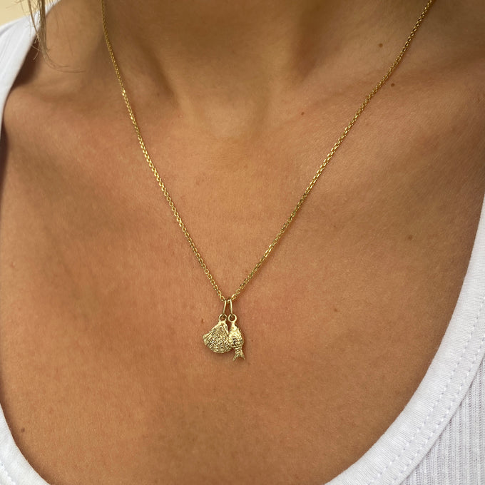 Shell Pendant | Gold