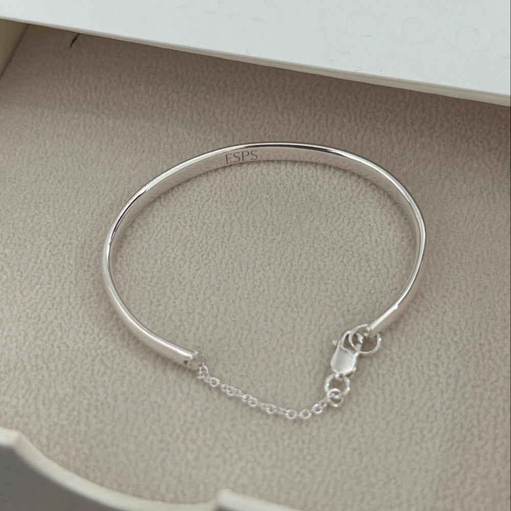 Baby Bangle | Silver