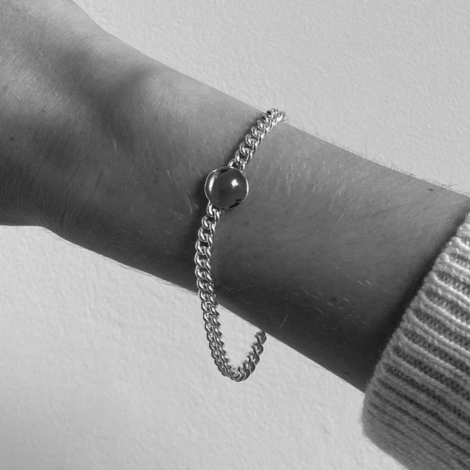 Custom Engraved Charm Bracelet | Yellow Gold