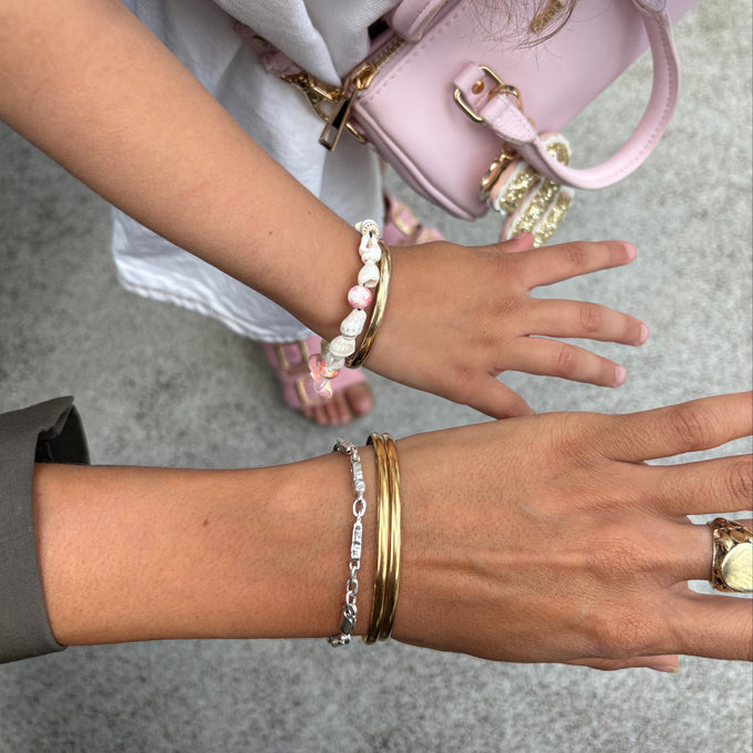 Baby Bangle | Solid Gold