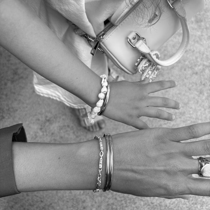 Baby Bangle | Silver