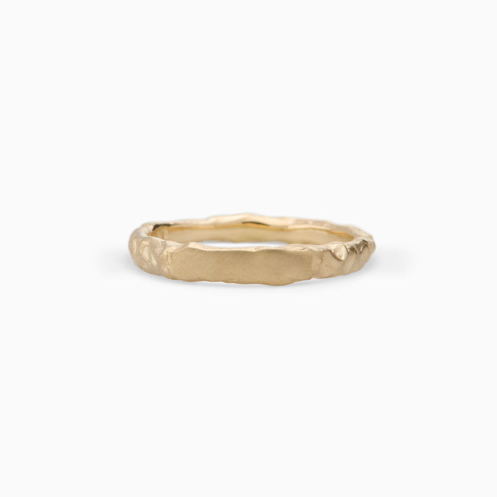 Engraved Kindred Ring | Yellow Gold