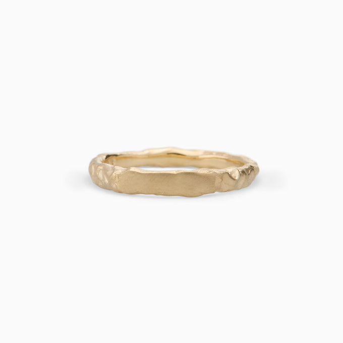 Engraved Kindred Ring | Yellow Gold