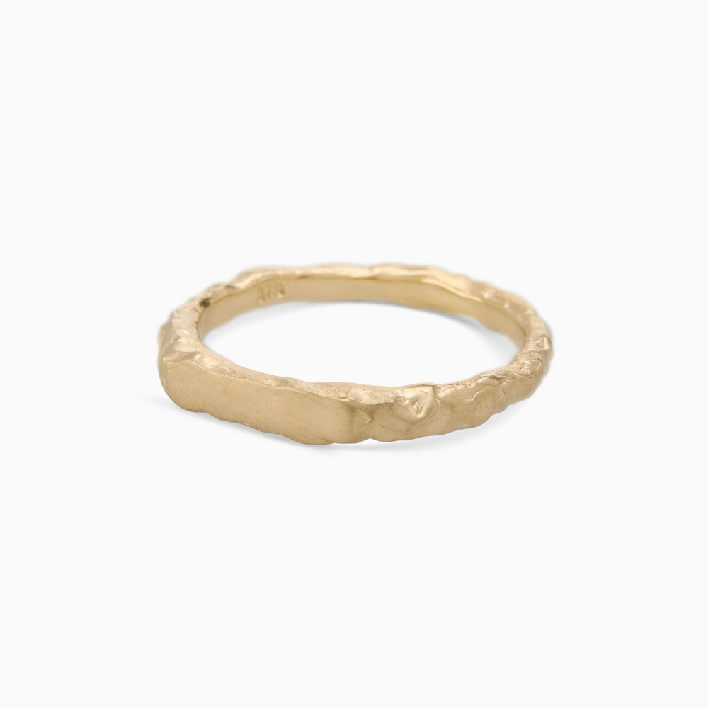 Engraved Kindred Ring | Yellow Gold