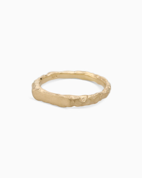 Engraved Kindred Ring | Yellow Gold