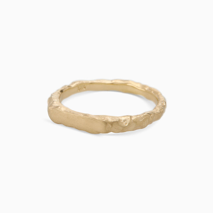Engraved Kindred Ring | Yellow Gold
