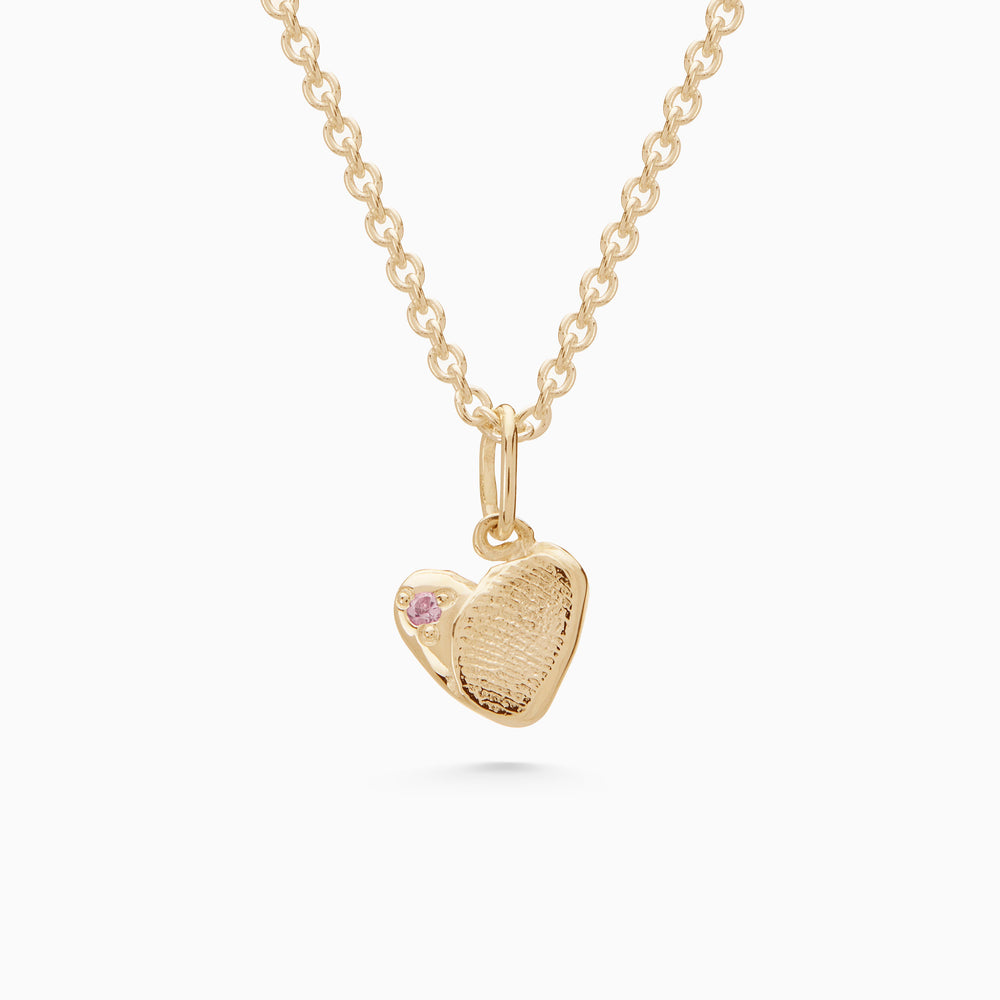 Impression™ Heart Pendant | Yellow Gold